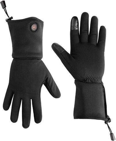 ewool Unisex Heated Glove Liners, Made for Extreme Cold, Touchscreen Compatible, for Winter Sports, Ski, Rechargeable Battery in Saudi Arabia