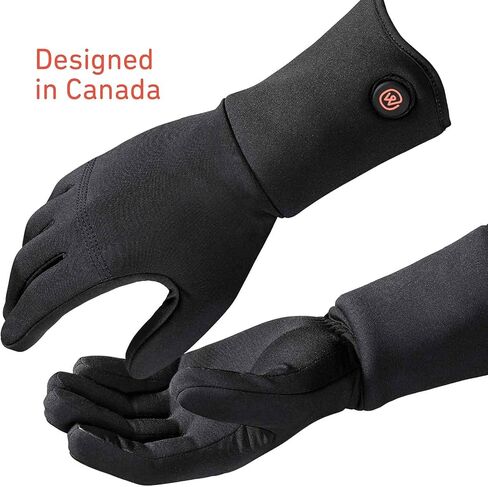 ewool Unisex Heated Glove Liners, Made for Extreme Cold, Touchscreen Compatible, for Winter Sports, Ski, Rechargeable Battery in Saudi Arabia