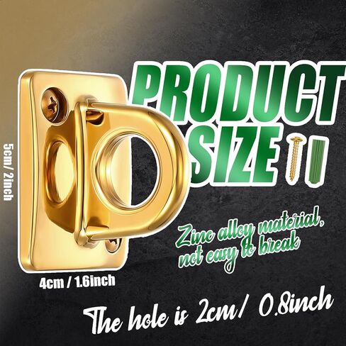 4 قطعة الذهب حلقة كبيرة لوحة الحائط حواجز السلامة الحبال السنانير ل دور السينما المخملية Stanchion VIP الحبال المعلقة in Kuwait