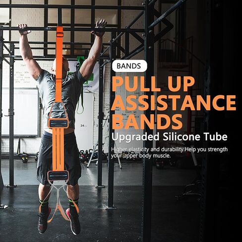 شريط سحب للباب مدمج، شريط سحب خالٍ من الحفر، معدات تدريب القوة قابلة للتعديل بعرض 76.2 سم - 91.48 سم مع آلية القفل، أقصى حمل 880 رطل، غير قابل للانزلاق، تمرين الجزء العلوي من الجسم، صالة الألعاب الرياضية المنزلية in Kuwait