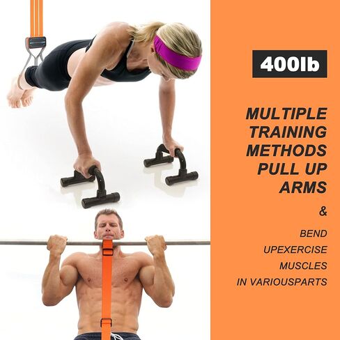 شريط سحب للباب مدمج، شريط سحب خالٍ من الحفر، معدات تدريب القوة قابلة للتعديل بعرض 76.2 سم - 91.48 سم مع آلية القفل، أقصى حمل 880 رطل، غير قابل للانزلاق، تمرين الجزء العلوي من الجسم، صالة الألعاب الرياضية المنزلية in Kuwait