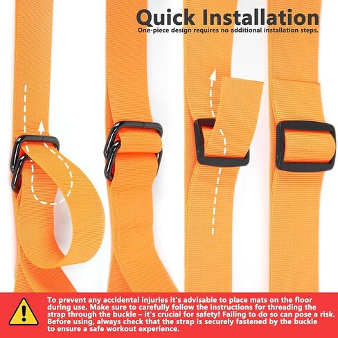 شريط سحب للباب مدمج، شريط سحب خالٍ من الحفر، معدات تدريب القوة قابلة للتعديل بعرض 76.2 سم - 91.48 سم مع آلية القفل، أقصى حمل 880 رطل، غير قابل للانزلاق، تمرين الجزء العلوي من الجسم، صالة الألعاب الرياضية المنزلية in Kuwait