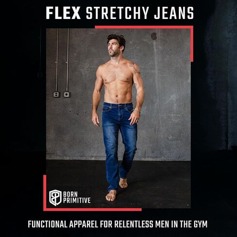 Flex Stretchy Athletic Fit Jean in Kuwait