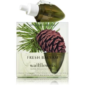 Bath & Body Works Fresh Balsam Wallflower Refill Signature Collection 2 bulbs