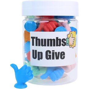 Thumbs Up Trophy Award Mini Trophies for Adults Kids Funny Small Awards and Trophies Tiny Good Job Statue for Colleagues Classmates Teacher