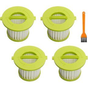 Replacement Filter Compatible with Ryobi ONE+ 18V Handheld Vacuum Models PCL700 PCL704 PCL705 Part # A32F05N A32HF00 Reusable Filter Set (4 Pack)
