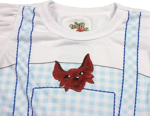 INTIMO girls The Wizard of Oz Dorothy Costume Pajama Gown With Fleece Lined Ruby Slippers in Saudi Arabia