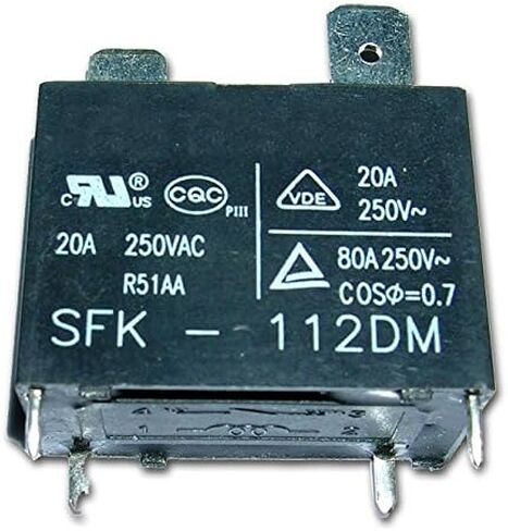 2 Pcs SFK-112DM 20A/250VAC Relay Module in Saudi Arabia