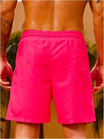 Floerns Men's Swim Trunks with Compression Quick Dry Shorts Swim Board Shorts in Kuwait