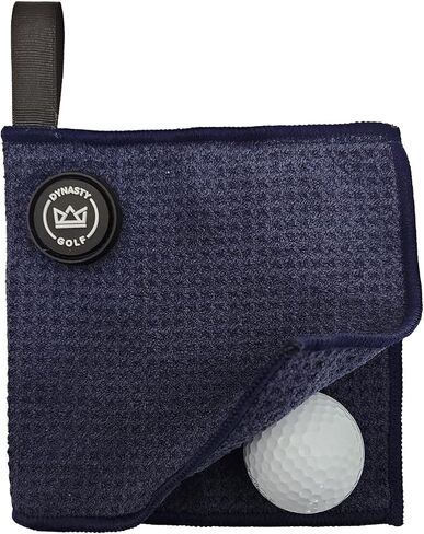 Small Magnetic Golf Towel - Golf Ball Towel Small Golf Greens Towel - Golf Ball Cleaner Towel for Around The Greens - Golf Pocket Towel and Magnet Golf Hand Towel in Saudi Arabia