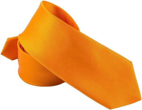 KINGSQUARE 100% Microfiber Woven Solid Color Men's 3" Wide Neck Tie in Saudi Arabia