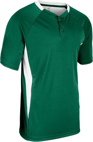 CHAMPRO Men's Clean Up 2-Button Baseball/Softball Jersey in Saudi Arabia