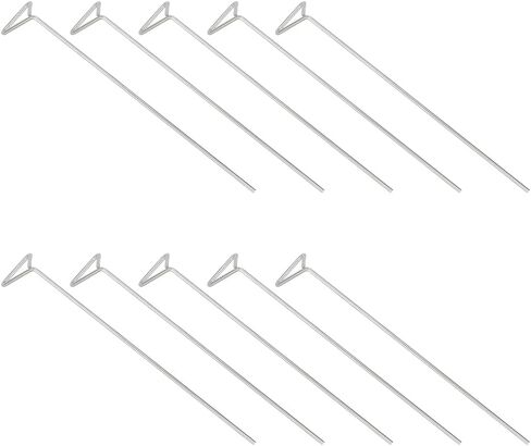 BENECREAT 10pcs 304 Stainless Steel Cell Spreader, Triangle Spreading Bar Wide Cell Spreader for Laboratory Experiments, 9x1.2 Inch in Saudi Arabia
