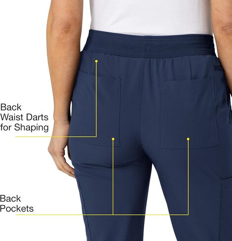 WonderWink Women's Flex-n-Reach Track Scrub Pant in Kuwait