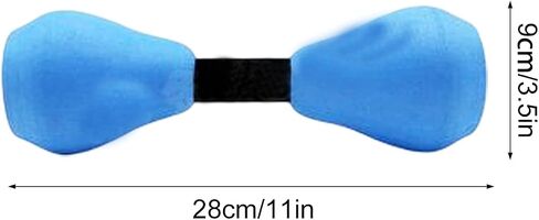 Aquatic Exercise Dumbbells Set of 2, Water Weight Dumbells Aerobic Exercise Foam Dumbbell Pool Resistance, Water Aqua Fitness Barbells Hand Bar Exercises Equipment for Weight Loss,Pink in Saudi Arabia