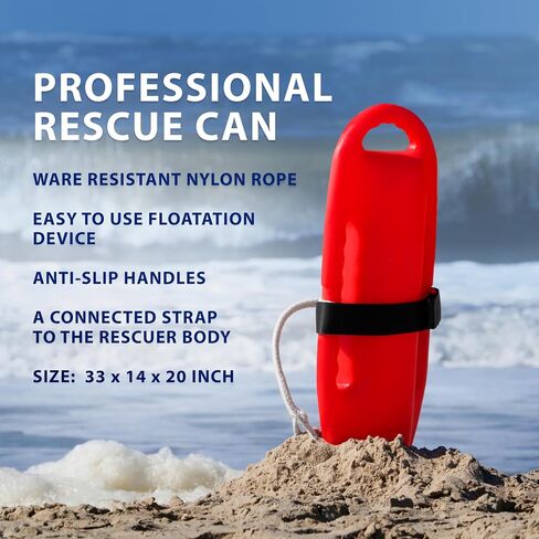 ASA TECHMED Rescue Can Lifeguard - Lifeguard Rescue Equipment - Efficient and Durable Water Rescue Gear in Saudi Arabia