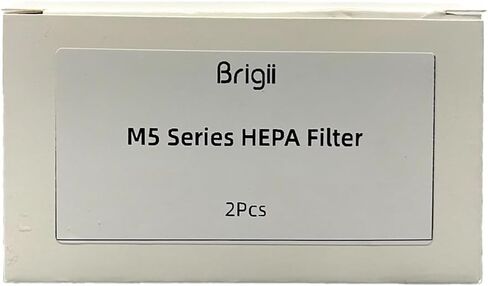 Brigii HEPA Filter only for M5 Handheld Vacuum, Mini Vacuum ; Pack of 2Pcs in Saudi Arabia