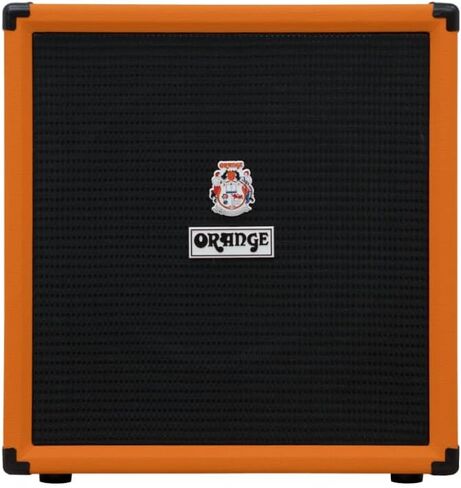 Orange Amps Crush Bass 100 1x15 100 وات مجموعة باس برتقالية مع كابل أدوات Pig Hog Orange Crème 2.0 وكابل طاقة وقطعة قماش لتلميع الصوت السائل in Saudi Arabia