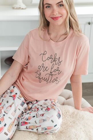 مجموعة بيجامة النبيذ بيزلي بوكس ​​/ بيجامة النبيذ للنساء in Kuwait