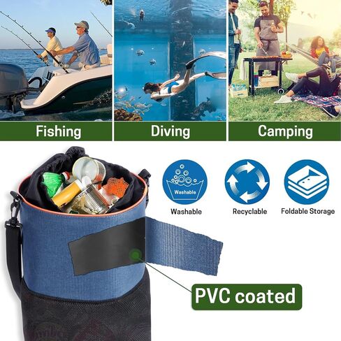 Boat Trash Bag, Reusable Mesh Trash Can, Portable Garbage Bag for Boat, Storage Accessories of Boat in Saudi Arabia
