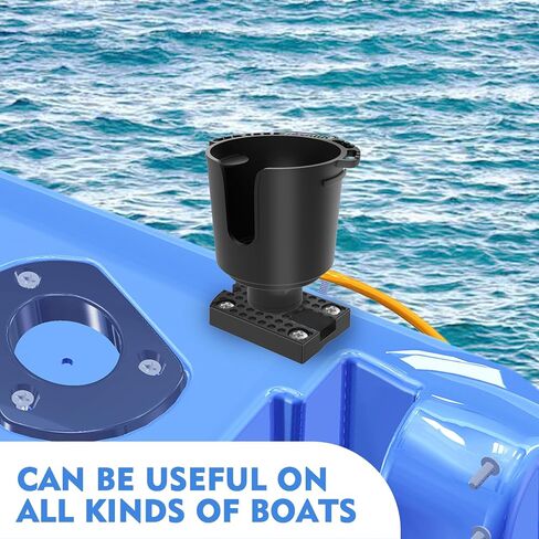 8" 2 Pack Kayak Track Textured Grip Surface Multi-Size Kayak Low Profile Track Kayak Gear Track Mount Accessories Easy installation Kayak Rail Track for Holding Fishing Rod Cup Holder Paddle Gopro in Saudi Arabia