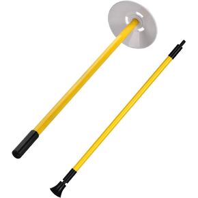 KINGTOP Golf Flagstick - Portable Design, Practice Putting Green Flag Stick for Yard, Club - Golf Pole Pin Flagpole, 3FT or 6FT Heights Available