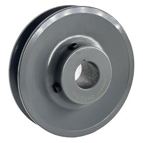 BK45-7/8 Single Groove Fixed Bore V Belt Pulley,7/8 inch bore,4.25 inch Outside Dia,V-Belt Sheave Cast Iron for A AX B BX 4L 5L V-Belts