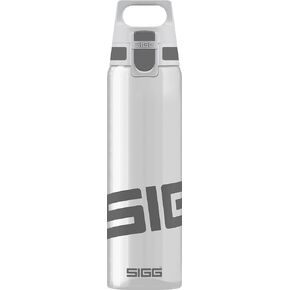 SIGG - Tritan Renew Transparent Water Bottle - Total Clear ONE MyPlanet - For Carbonated Beverages - Dishwasher Safe - With Fruit Strainer - Leakproof & Lightweight - BPA Free - 17 Oz / 25 Oz / 51 Oz