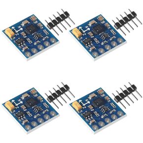 4PCS 3-5V GY-271 QMC5883L IIC Triple Axis Compass Sensor Module GY-271 Electronic Compass Module