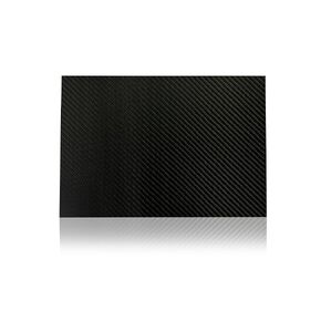 600X500X0.5MM 1.0MM 1.5MM 2.0MM 2.5MM 3.0MM 3.5MM 4.0MM 4.5MM 5.0MM 6.0MM 7.0MM 8.0MM 10.0MM Carbon Fiber Sheets 100% 3K Carbon Fiber Laminate Plate Twill Weave Panel Sheet (2, 600 * 500 * 0.5)