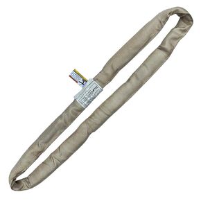 Liftex® | Dual Cover Polyester Lifting Round Sling | Yellow x 3' Endless (Type 5) | Made in USA | Lifting Rigging Moving Towing (V:9000; C:7200; B:18000)