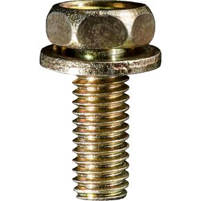 50 M6-1.0X 16mm Hex Head Sems Body Bolts