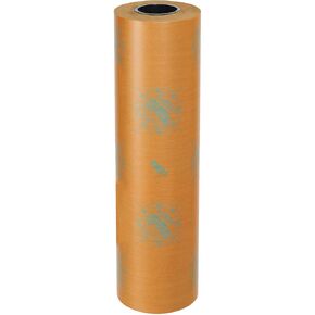 BOX USA BVCI24WAX 30# VCI Paper, Waxed Industrial Rolls, 24" x 200 yd., Kraft