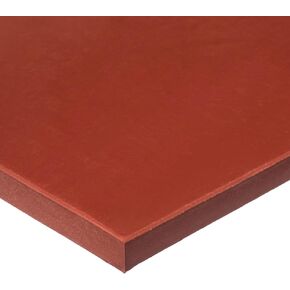 لفة مطاطية SBR، أحمر، 60A، 1/8 بوصة سميكة × 36 بوصة عرض × 30 قدم طويلة in Kuwait