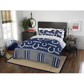 Northwest NFL Indianapolis Colts Unisex-Adult Bed in a Bag Set, Queen, Rotary