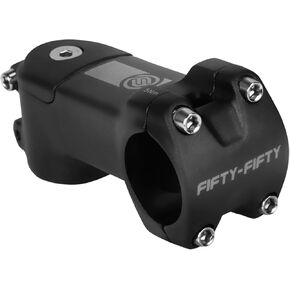 FIFTY-FIFTY Bike Stem with 31.8mm Bar Clamp, Aluminum Alloy Bicycle Handlebar Stem, 7 Degree Short MTB Stem Suitable for Mountain Bike, Road Bike, E-Bike