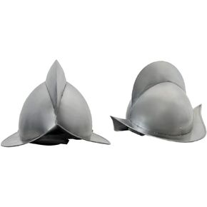 Szco Supplies Spanish Morion Helmet: 910975, Silver, 23 inches in Circumference
