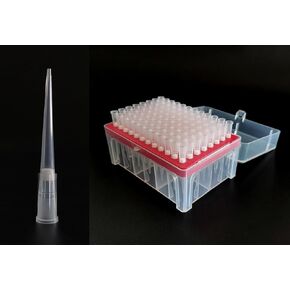 100μL Filter Pipette Tips - Universal Lab Pipette Tips - Sterile and DNase/RNase/Pyrogen Free - Low Binding - 10 Racks of 960 Tips - Servicebio