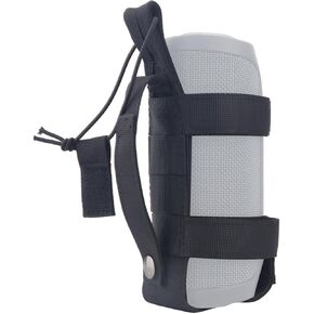 Portable Belt Holder for JBL Flip Bluetooth Speakers, Adjust EDC Speaker Carrier Pouch Strap for Hiking Running Riding, Black