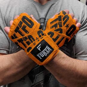 Forza Sports 180" Mexican Style Boxing Handwraps - KTFO Orange
