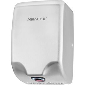 مجفف يد تجاري معتمد من UL بقدرة 110 فولت/1350 وات، تحكم في السرعة/الصوت/الساخن/البارد، غطاء من الفولاذ المقاوم للصدأ 304 مثبت على الحائط in Kuwait