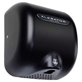 XLERATOR Automatic Surface Mounted 208 Volt Hand Dryer in Raven Black