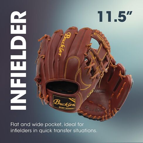 Buckler 'Core' Series - Kip Leather Baseball Gloves - Infielder - 11.5" - Right-Hand-Throw in Saudi Arabia