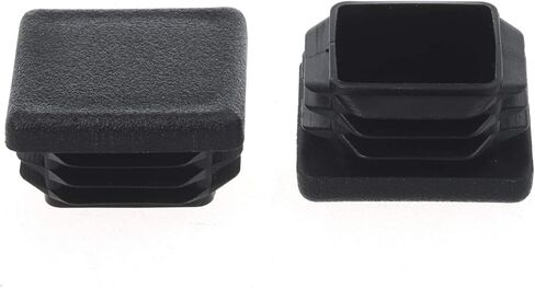 غطاء نهاية أنبوب مربع 3/4 بوصة، 12 عبوة من المكونات البلاستيكية 3/4 بوصة × 3/4 بوصة، سدادات إدراج غطاء انزلاقي لكرسي الأثاث المتين، أغطية نهاية رائعة لأنبوب الأنابيب، عمود المبارزة، معدات اللياقة البدنية والمزيد in Kuwait