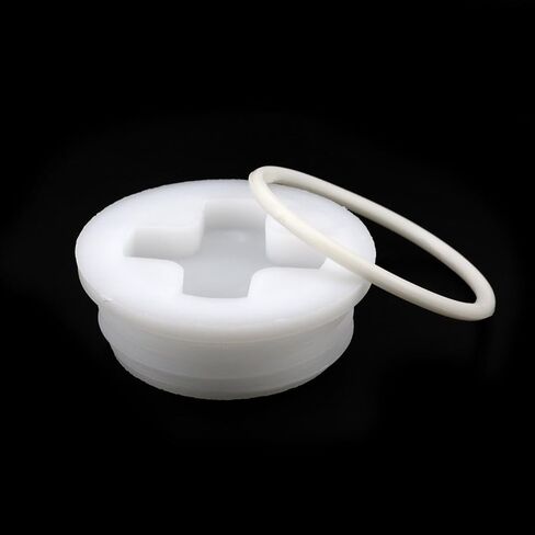 2" Bung Caps with Gasket Poly Buttress Drum Bung Hole Cap 4pcs Fine Thread Barrel Caps for 55 Gallon Barrel Plastic Drum in Saudi Arabia