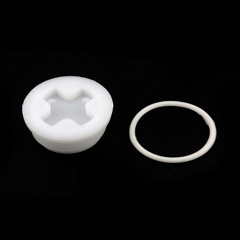 2" Bung Caps with Gasket Poly Buttress Drum Bung Hole Cap 4pcs Fine Thread Barrel Caps for 55 Gallon Barrel Plastic Drum in Saudi Arabia