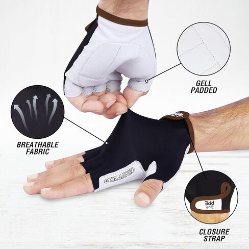 Cycling Gloves Protective biking Gloves for Men/Women-bicycling gloves Mountain Bike Gloves Anti-Slip Shock-Absorbing Pad half finger gloves for Workout Training in Saudi Arabia