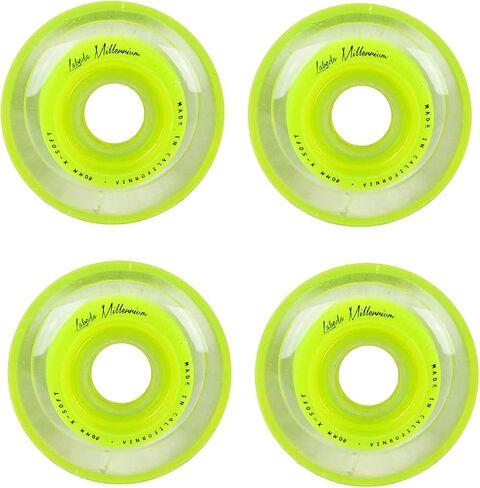 Labeda Millennium Gripper Roller Hockey Inline Wheels 4 Pack - Choose Color/Size in Saudi Arabia