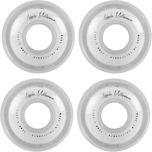 Labeda Millennium Gripper Roller Hockey Inline Wheels 4 Pack - Choose Color/Size in Saudi Arabia