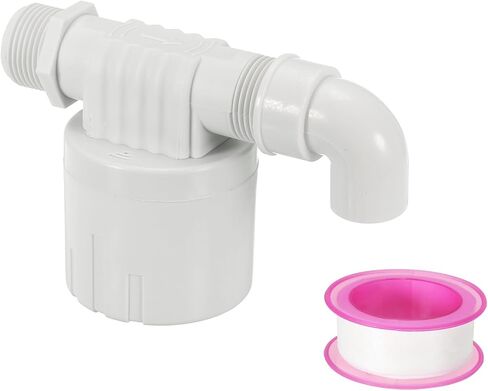 PATIKIL 1 Inch Float Valve, Plastic Side Inlet Water Automatic Float Valve Water Level Control Valve for Water Tank in Saudi Arabia